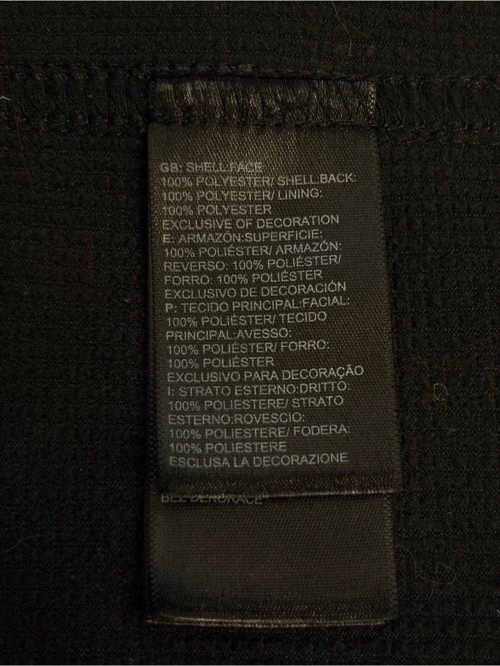 The North Face jacket weather resistant fleece lined charcoal grey zipper XL